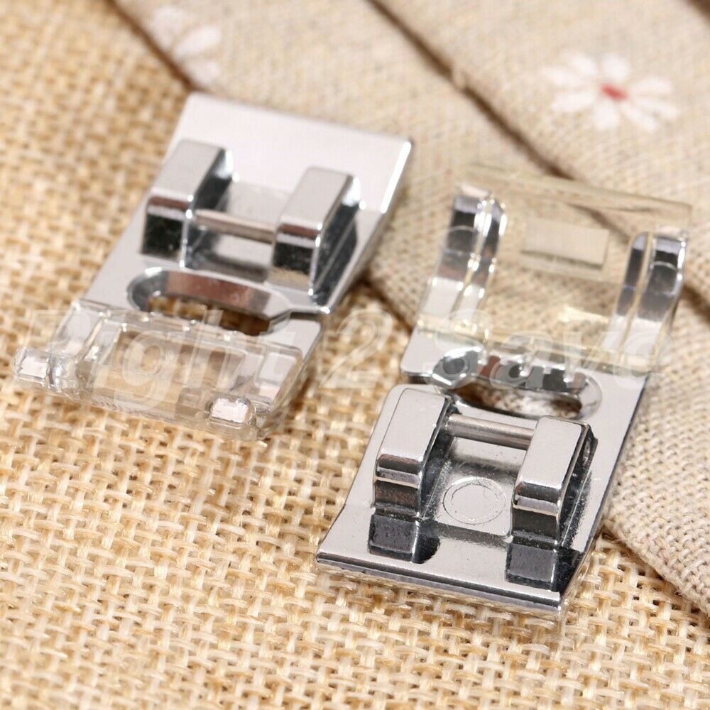 35mm*17mm Transparent Standard Presser Foot For Janome Brother Sewing Machine