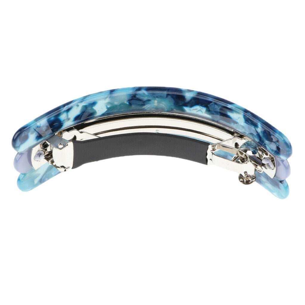 Prettyia Lady French Barrette Arch Spring Ponytail Holder Large Hair Jewelry