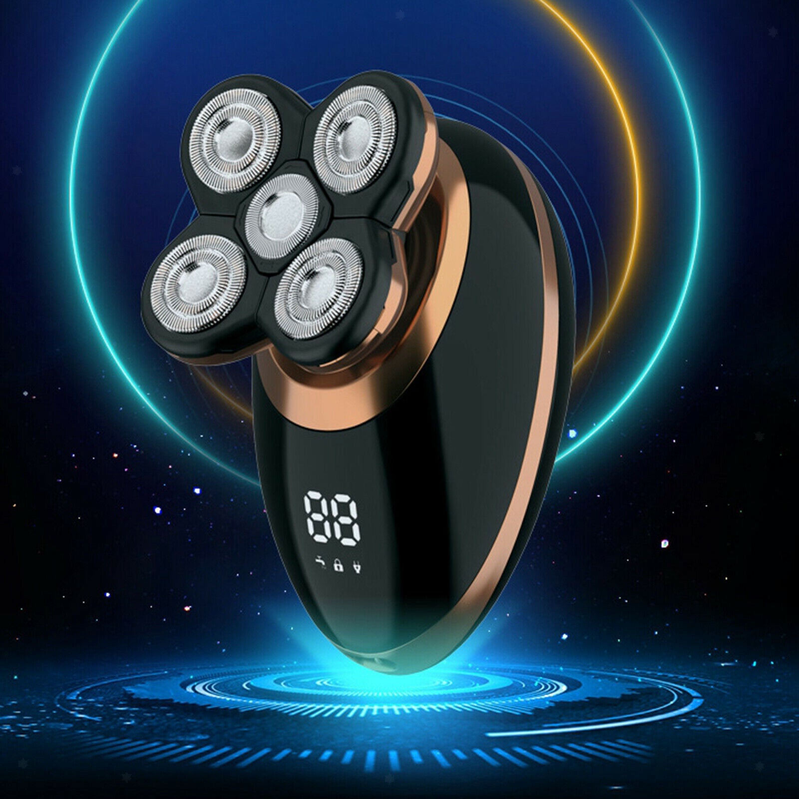 5 IN 1 Electric Shaver for Men Bald Head Hair Trimmer Razor Shaving Machine