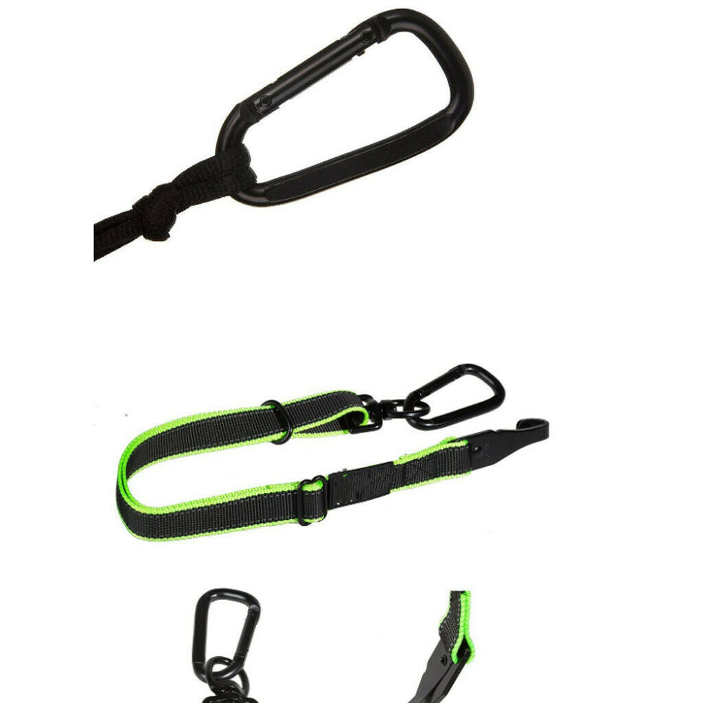 10 D Shape Carabiner Clip Snap Clasp Key Chain Spring Hook Water Bottle Clip
