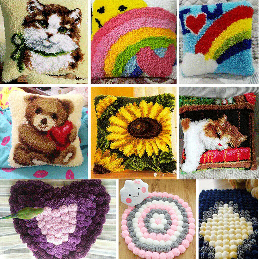 20 Bundle Rug Latch Hook Yarn For Knotted Pillowcases Blankets Crochet