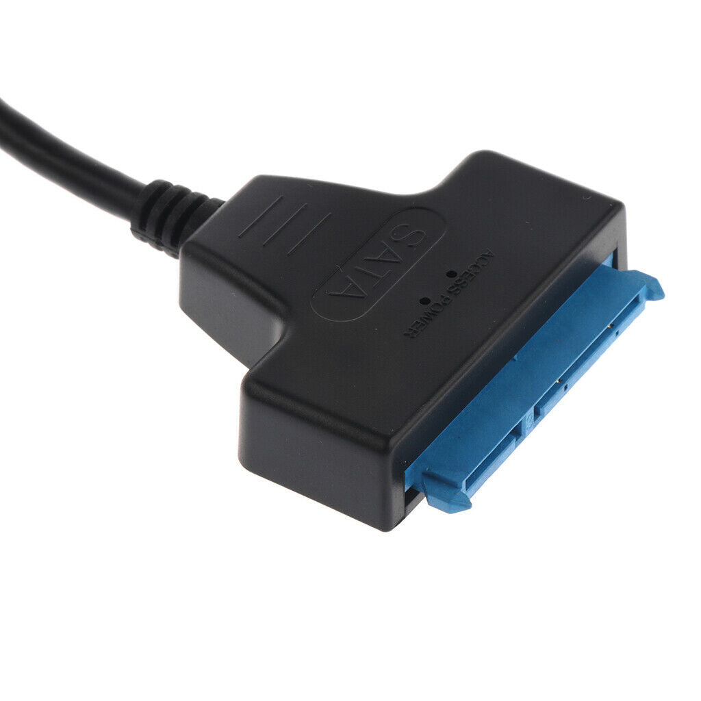 USB 3.1 Type C to SATA 22Pin (7 Pin+15 Pin) Converter Cable for 2.5" HDD