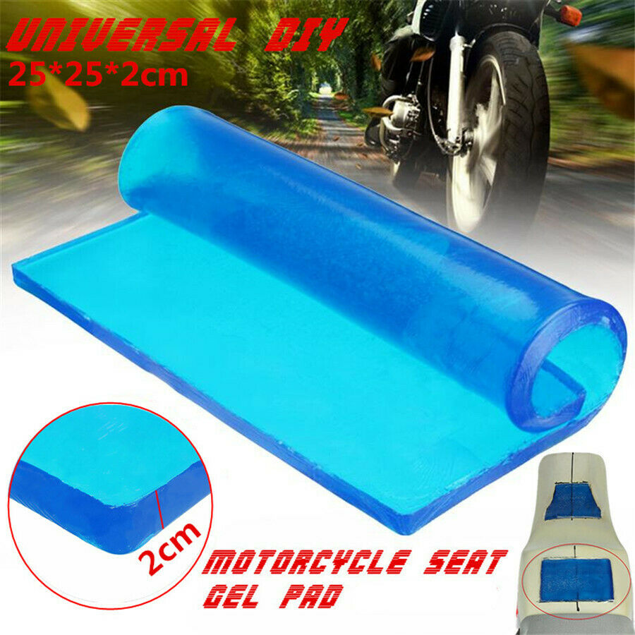 DIY shape Ultra Comfort Gel Motorcycle cushioning Seat 2cm Thickness 25x25cm