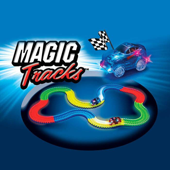 Circuit Magic Flexible Light Phosphorescent 240 Parts +1 Car - New