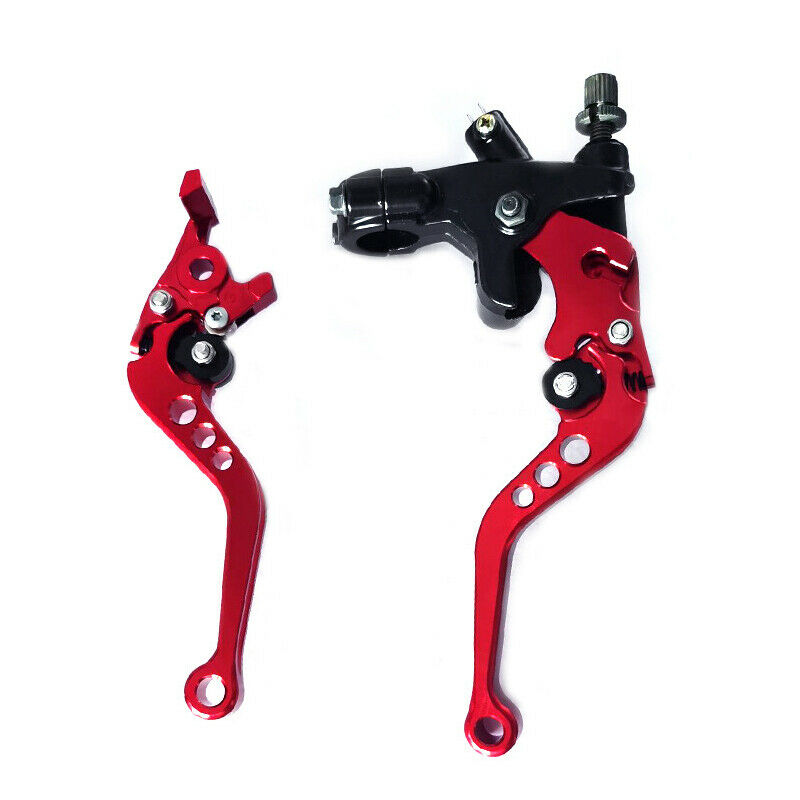 Universal Motorcycle BIkes Gear Hand Brake Disc Clutch Levers Grips Adjustable