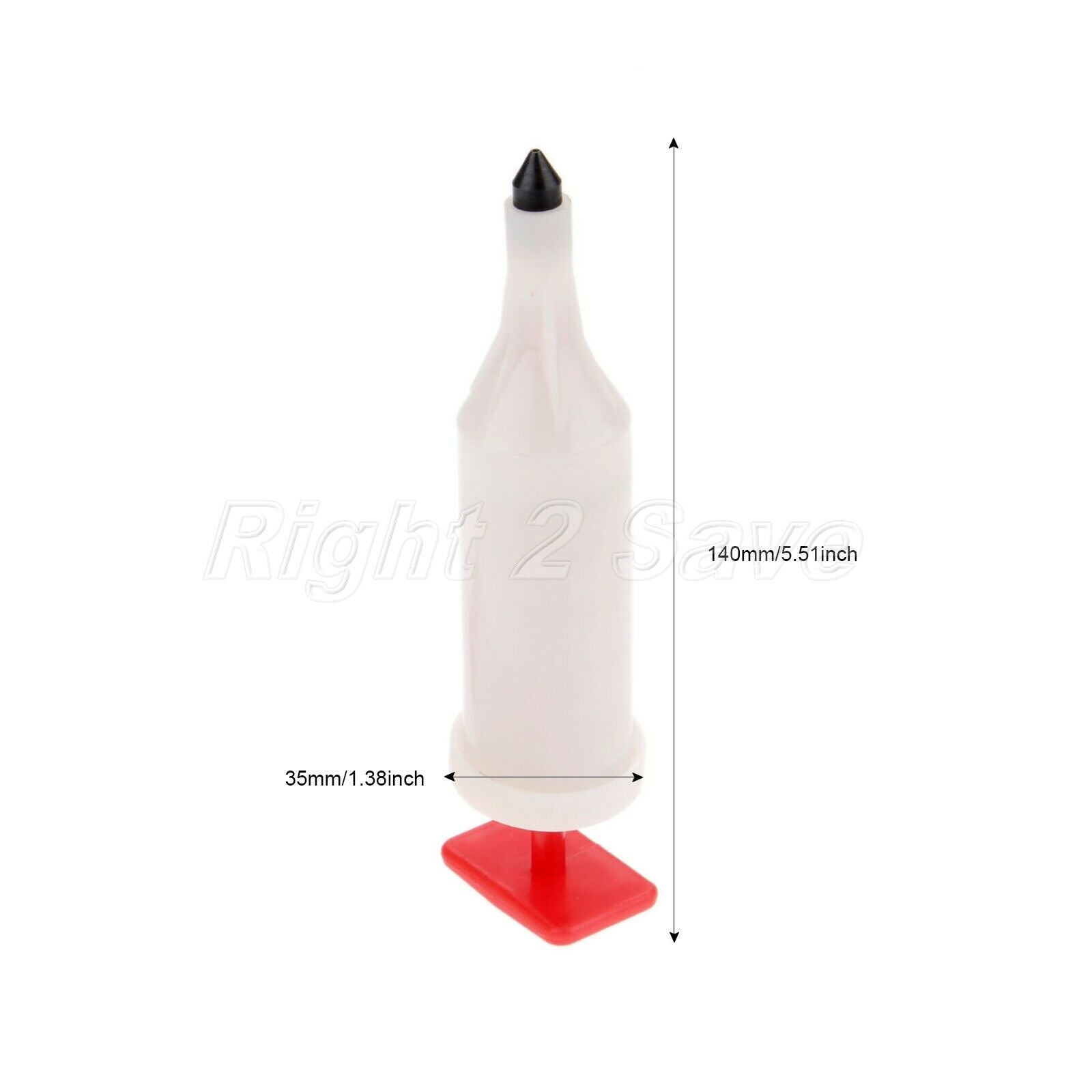 1x Extends Plunger Grease Tool Refillable Gun Chainsaw Spare Parts 21ml 3/4oz
