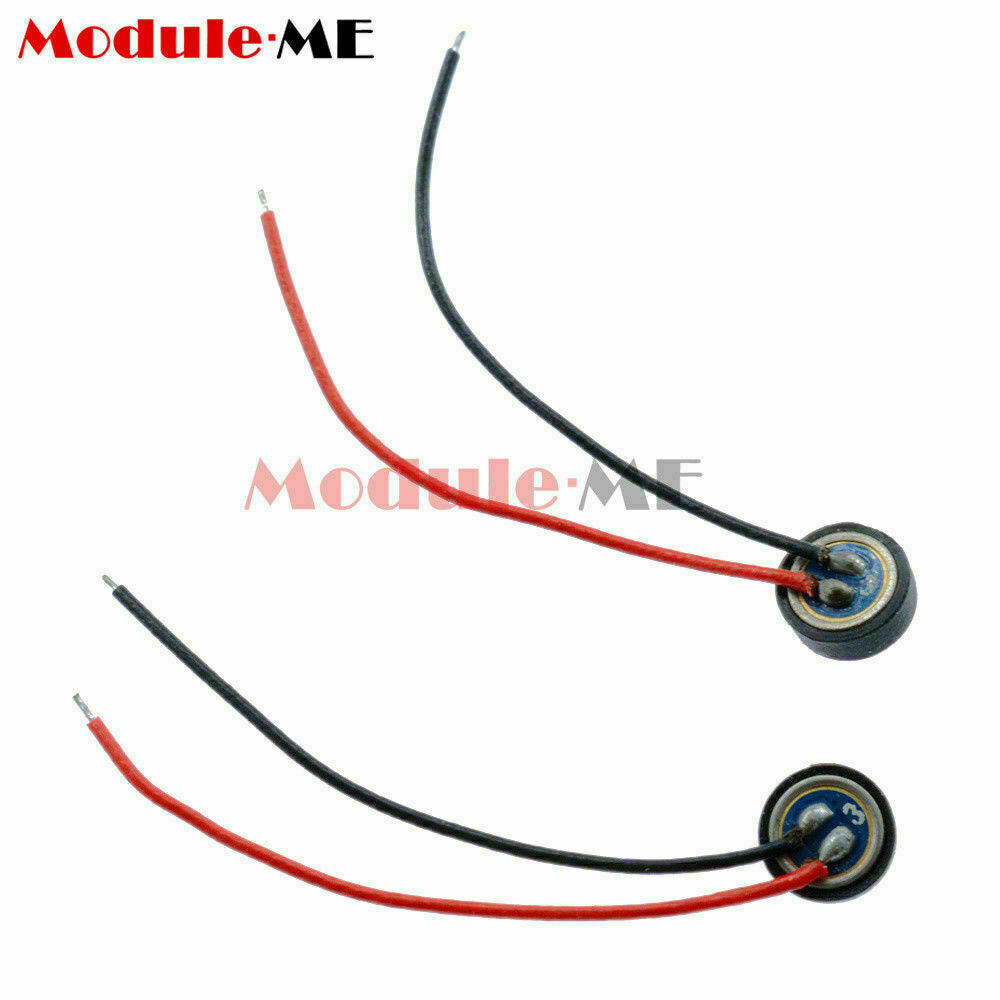 10PCS 4*1.5mm Electret Condenser Microphone MIC Capsule 2 Leads New LET
