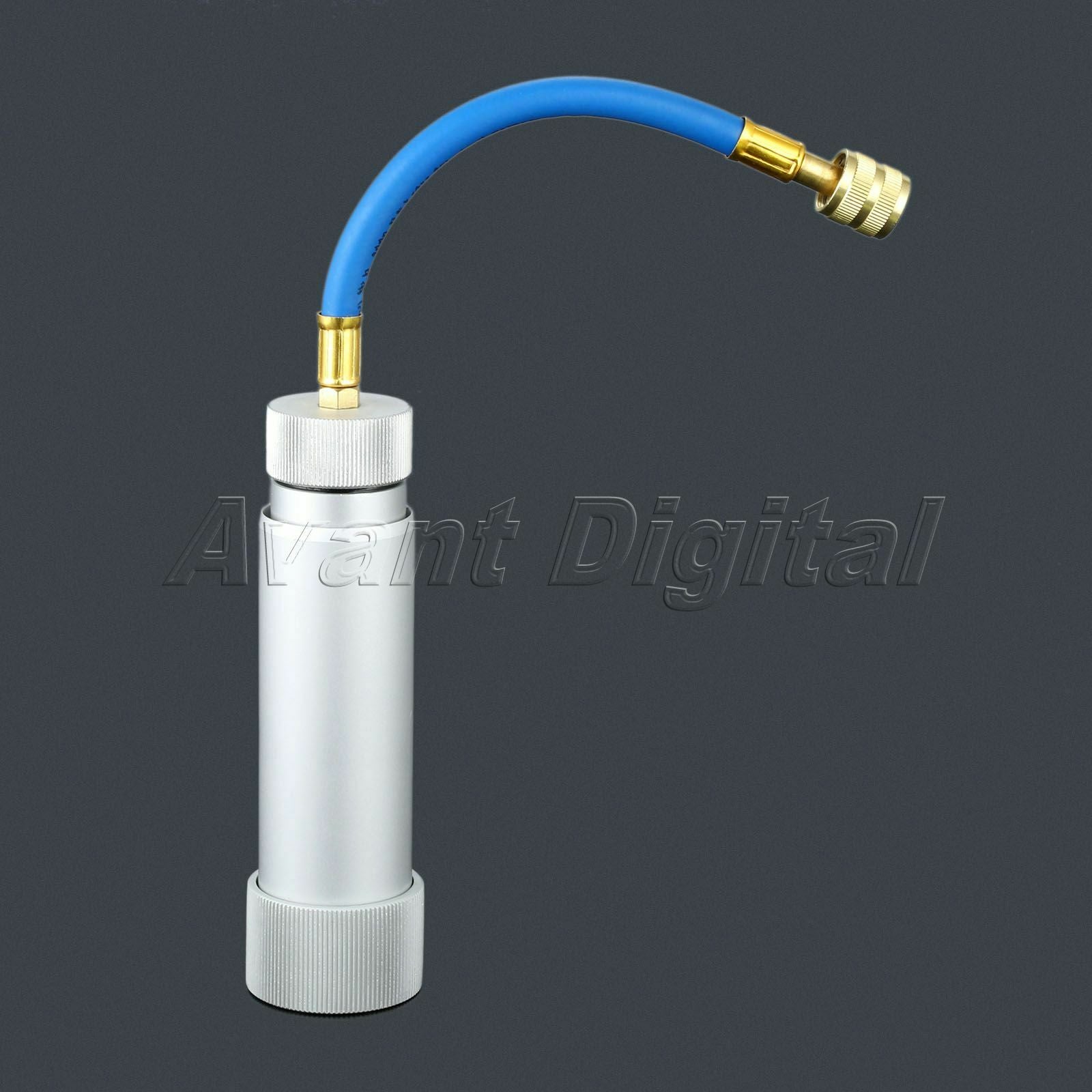 Hand Turn 2OZ A/C Oil Injector Connections 1/4”SAE Male and Female R134a R12 R22