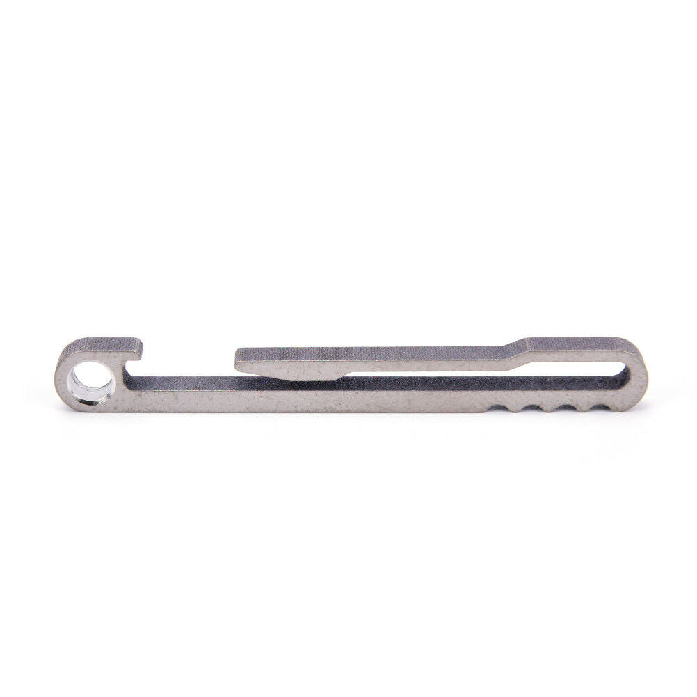 Titanium Alloy EDC Key Ring Quick Draw Keychain Bottle Opener Hanging Buckle Lt