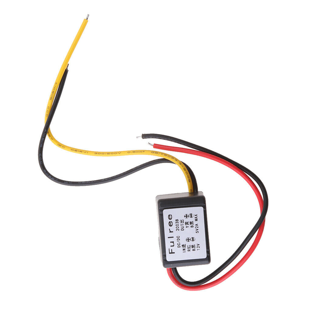 DC-DC  Converter 12V To 5V Power Adapter, 2A  Voltage Converter