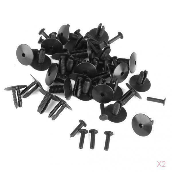 Nylon Push-Type Retainers Clips for  51-11-8-174-185 30Pcs