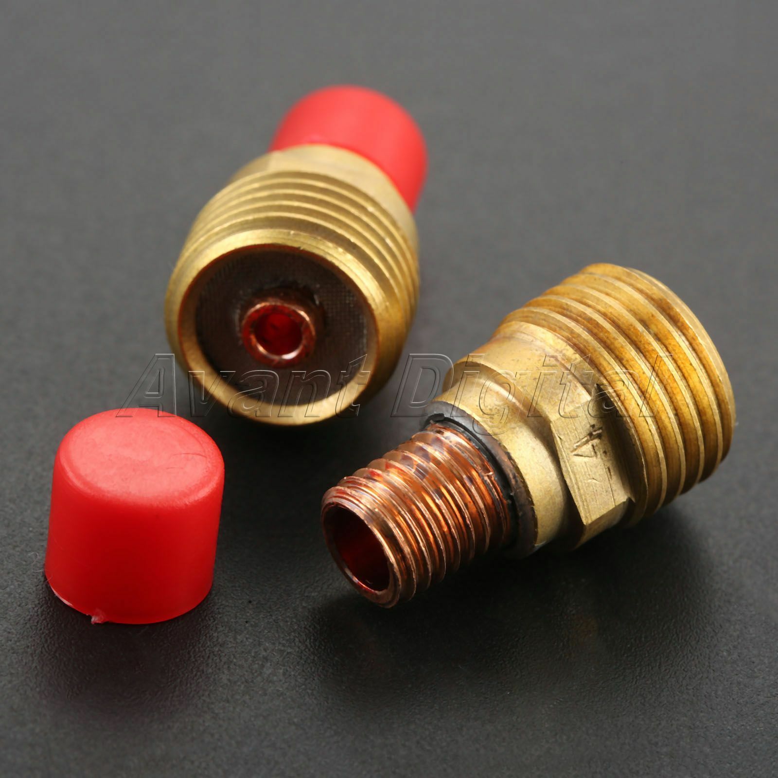 45V44 2.4mm TIG Gas Lens Collet Body SR DB PTA WP 9 20 25 Torch Supplies 3PK