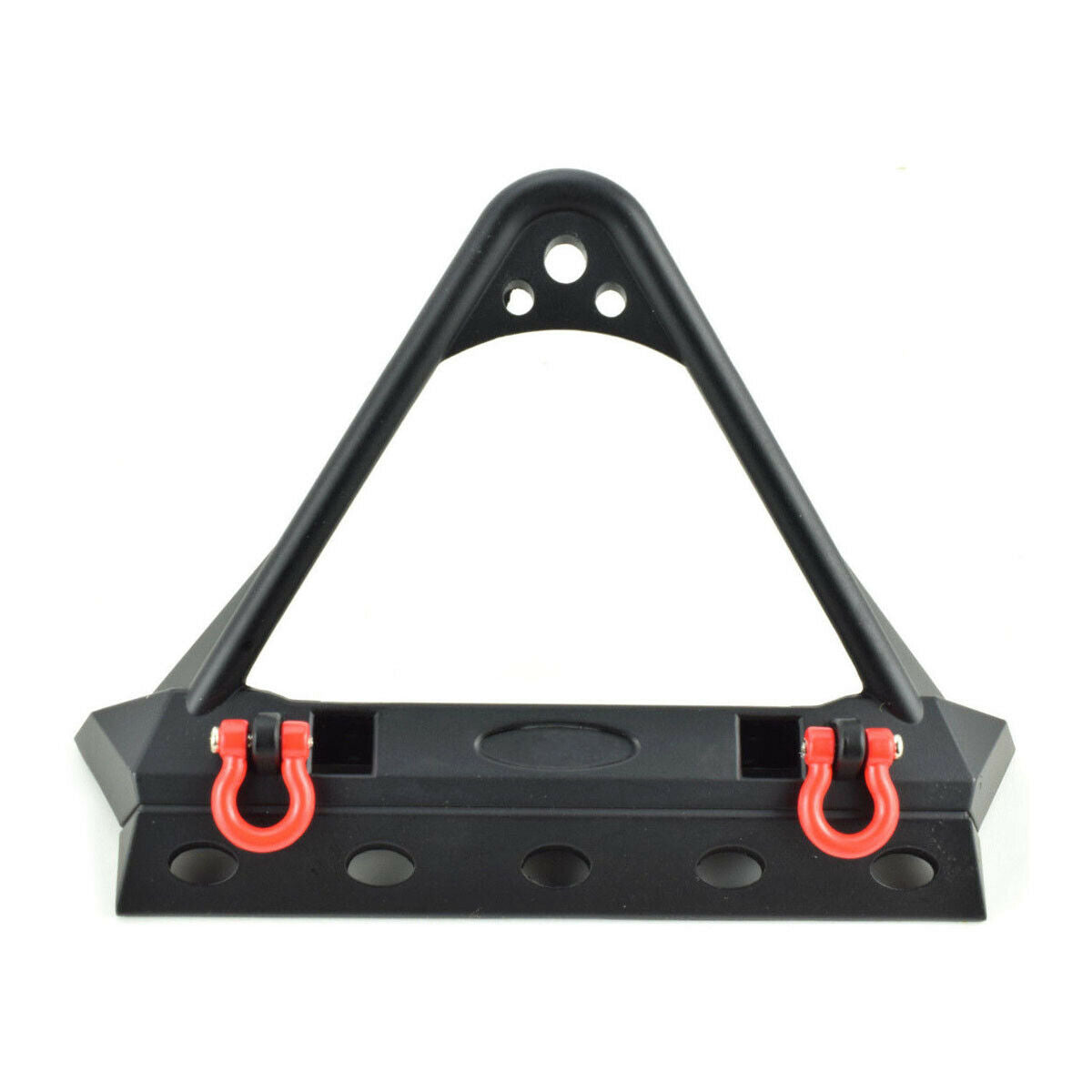 Black Metal Front Bumper W/ Shackles Kit for Traxxas TRX-4 / Axial SCX10