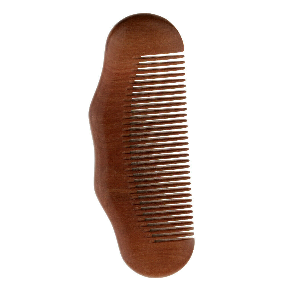 Natural Peach Wood Comb Anti Static Hair Care Combs Head Massage Fine Teeth