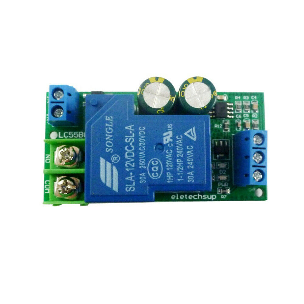 30A Liquid Sensor Switch Relay High-power Water Level Automatic Controller DC12V