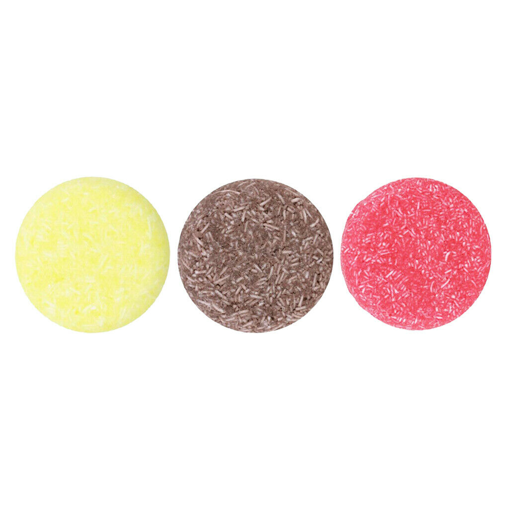 3x Natural Handmade Shampoo Soap Bar Oil Control Cleansing for Dry Hair