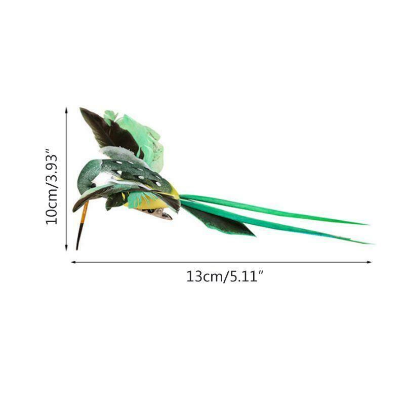 12pcs Simulation Birds Artificial Feather Foam Doves Wedding Valentines Day