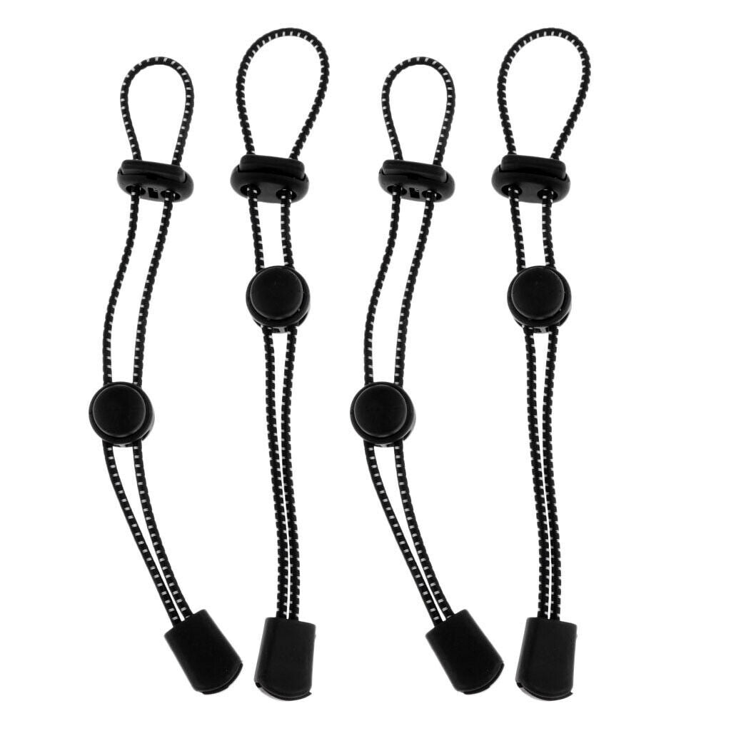 4Pieces Backpack Walking Stick Holder Trekking Hiking Pole Fixing Tie Cord Rope