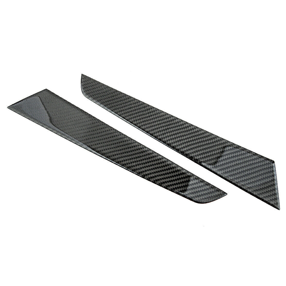 Carbon Fiber Door Panel Cover Trim Fit For Mercedes Benz C W204 2007-2013 acc.