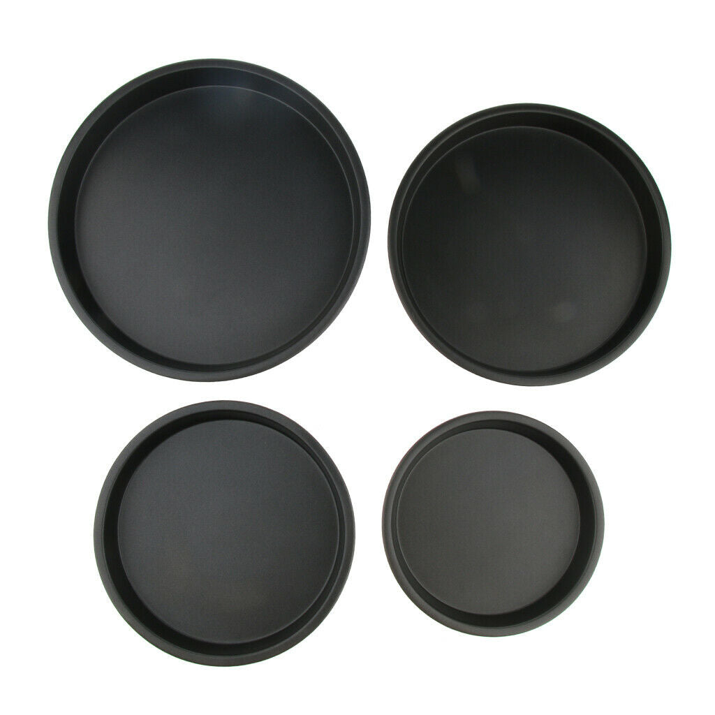 Pizza Baking Tray Cook Rack For BBQ Barbecue - Black, 6in