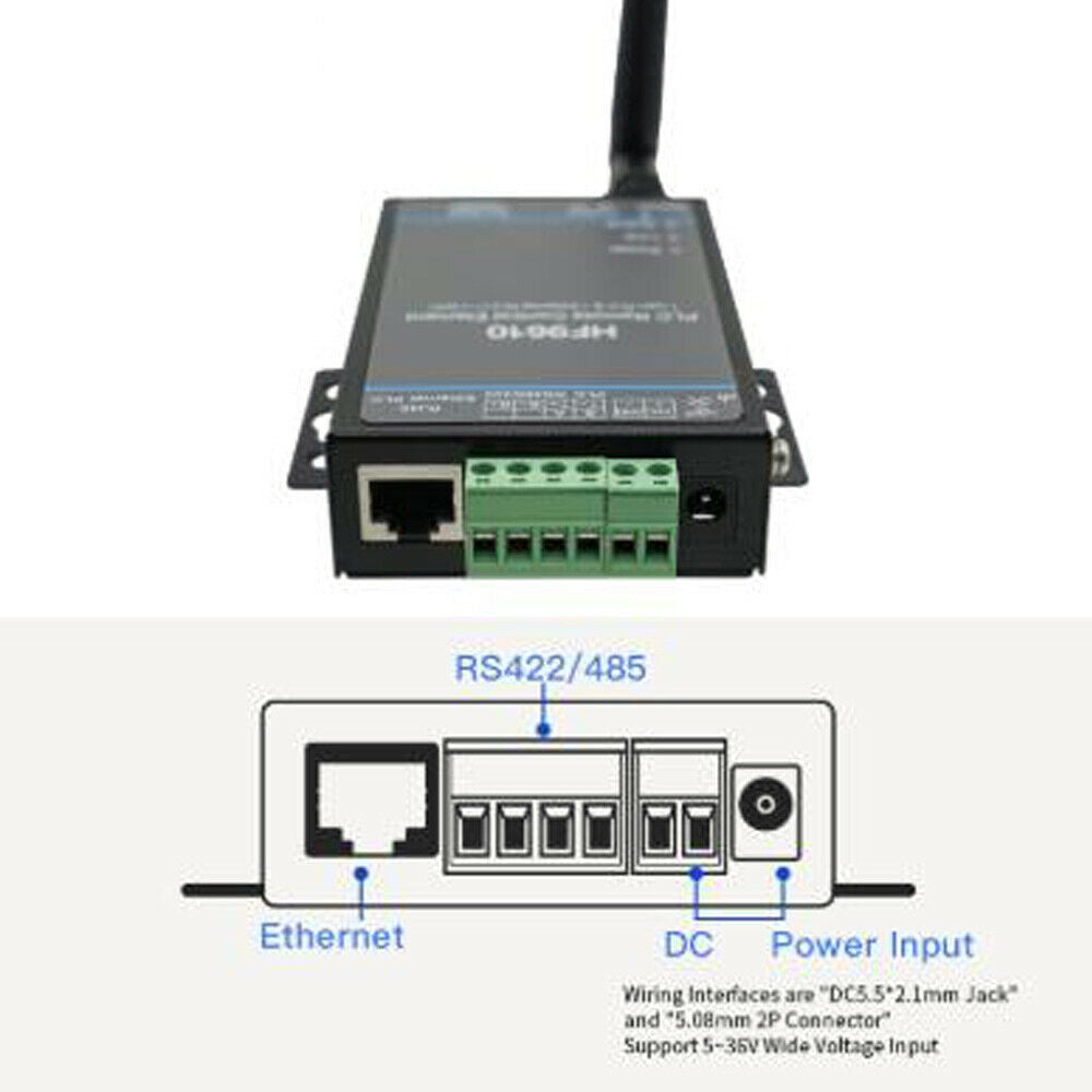 HF9610 PLC Remote Control Download Monitoring Module Serial Port To Wifi Device