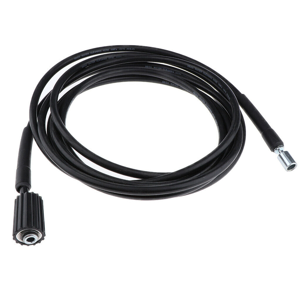 Black PVC Power Washer Hose Extension Hose 155 Bar for Lavor Pressure Washer