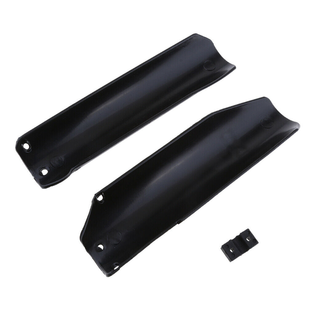 Black Front Fork Guard Fenders Cover Fit for 110cc 125cc Pit Trail Dirt Bike