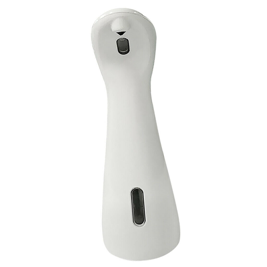 White Battery Operated Automatic Sensor Liquid Soap Dispenser for Home Bathroom