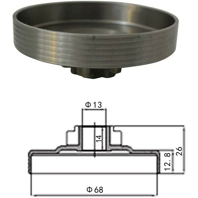 3/8 Clutch Drum & Clutch & Needle Bea Fit for Chinese Chainsaw 3800 N1P2
