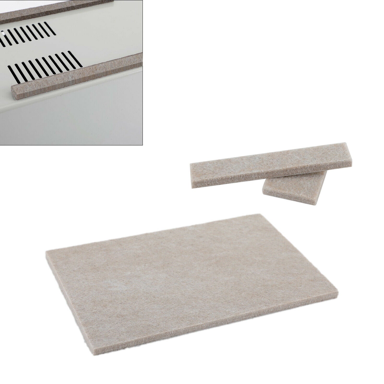 300X Furniture Pads Chair Leg Floor Protectors Felt Pads Hardwood Floors Bei USA