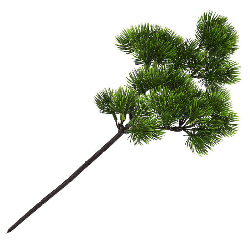 Pine Tree Branches Artificial Pinaster Cypress Branch Greenery Flower Leaves