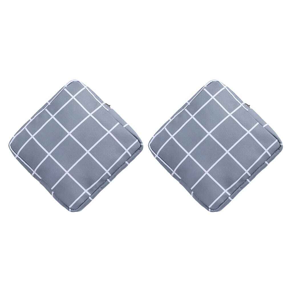 2 Pieces Sanitary Bag Pouch Tampons Organizer Traveling Women Girls Lady