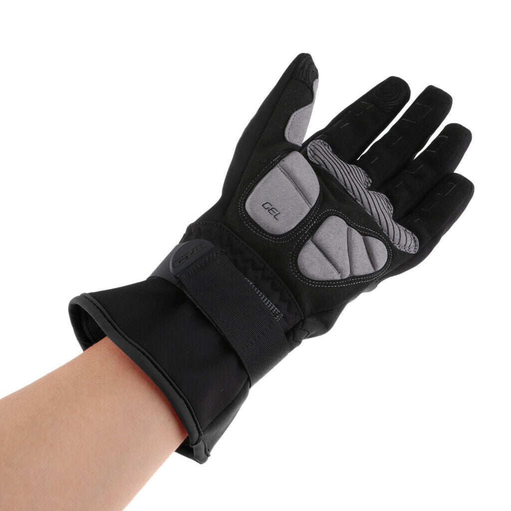 Anti Slip Cycling MTB Bike Gloves Touch Screen Gloves Black L