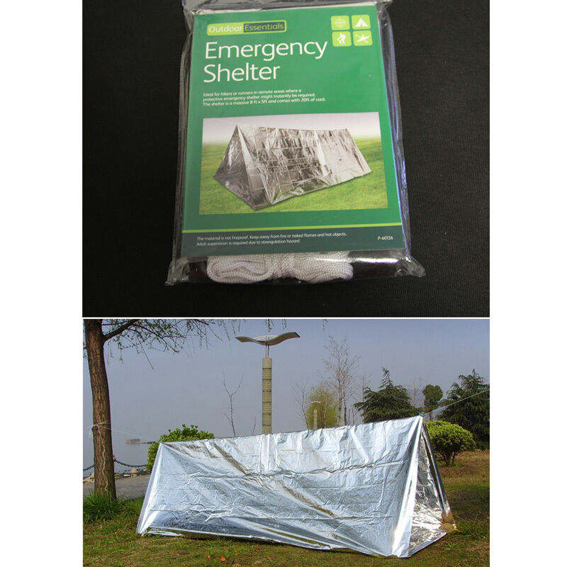 Emergency Survival Camping Shelter Tarp Outdoor Survival Tent Emergency Shelter