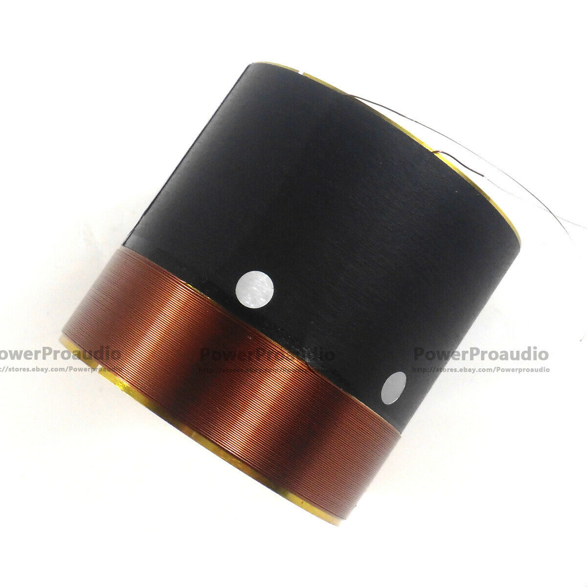 2pcs 64MM Bass Voice Coil Woofer white Aluminum High Power For 15 inch Woofer