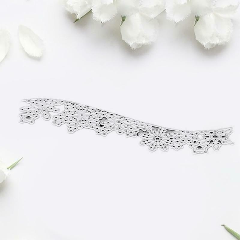 Snowflake Lace Metal Cutting Dies DIY Scrapbooking Paper Stamping Cards Decor