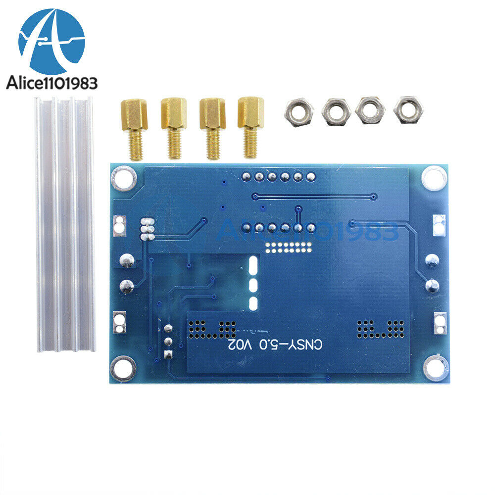 LTC1871 100W 3-35V 12V to 3.5-35V Boost Step-up Module LED Voltmeter+Heat Sink