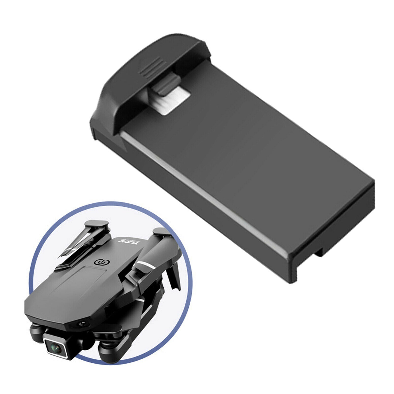 Plastic Drone Battery Replaces Accessory Spare Parts for Mini RC Drone