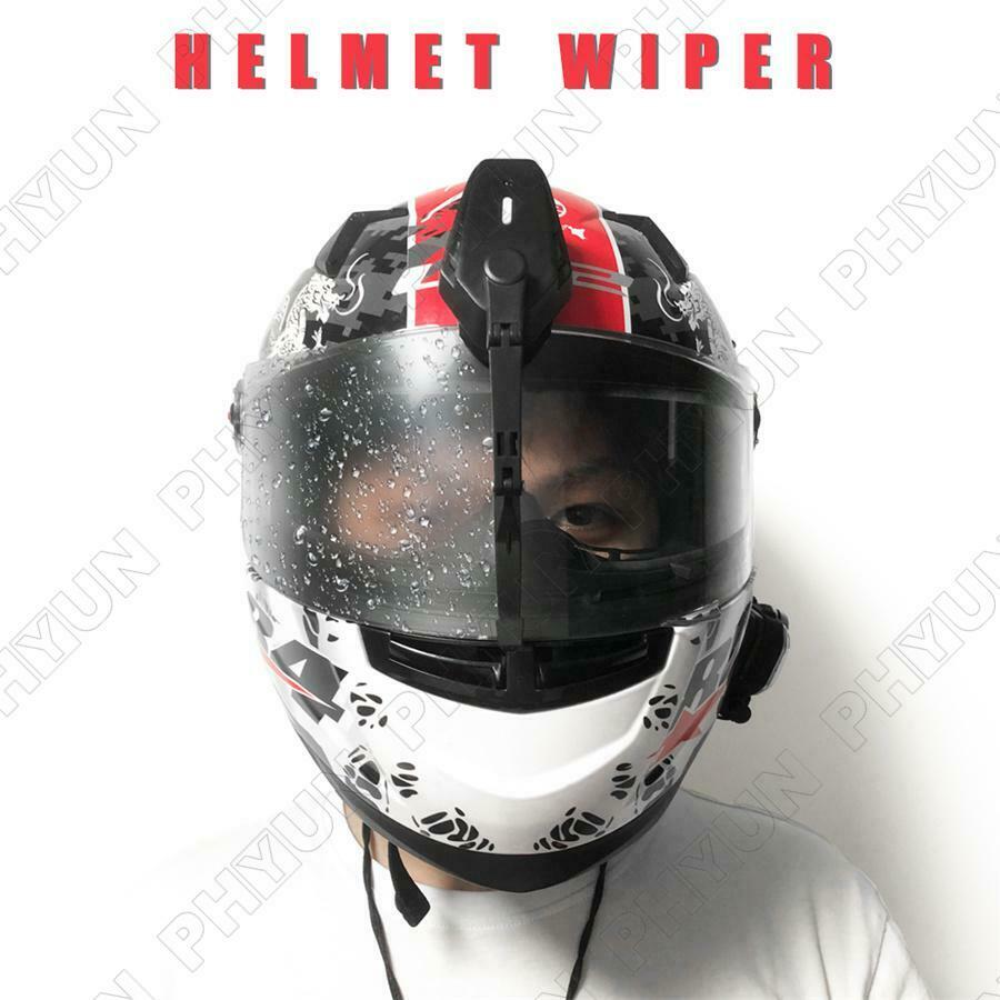 Universal Motorcycle Helmet Electric Wiper Motor Helmet Windshield Visor Wiper