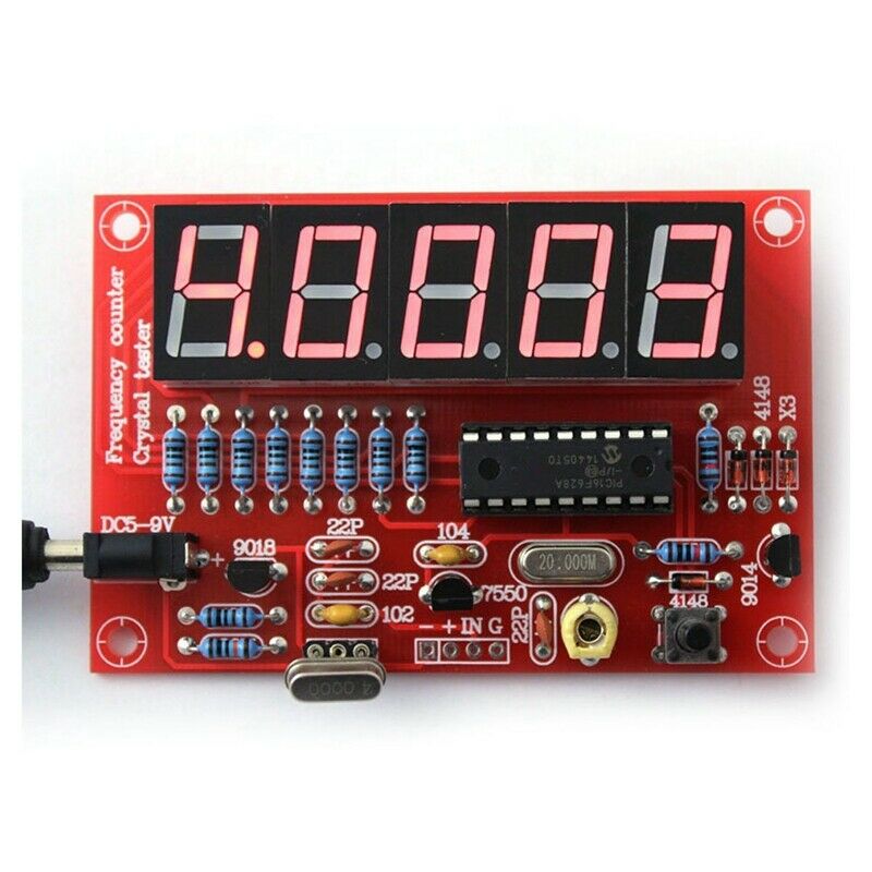 50 MHz Crystal Oscillator Frequency counter Testers DIY Kit 5 Resolution DigitQ2
