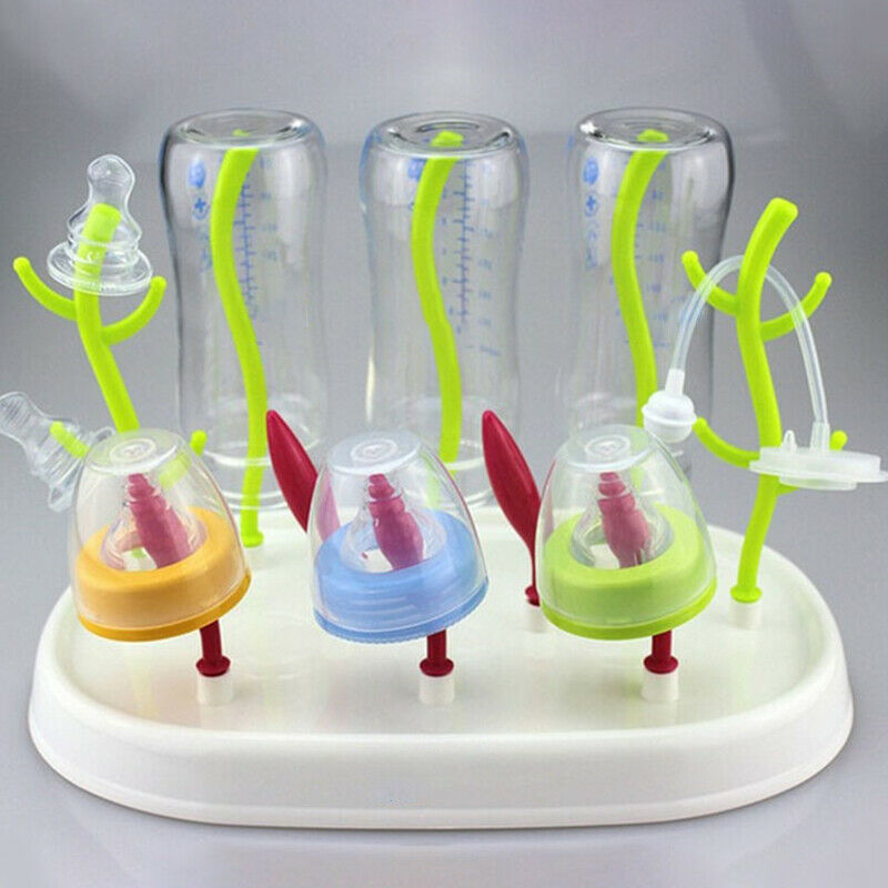 Baby bottle cleaning dryer storage rack baby bottle removable tree-shaped rack