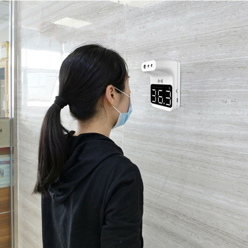 K3 Mini Automatic Wall Mounted Infrared Forehead Thermometer for The Office