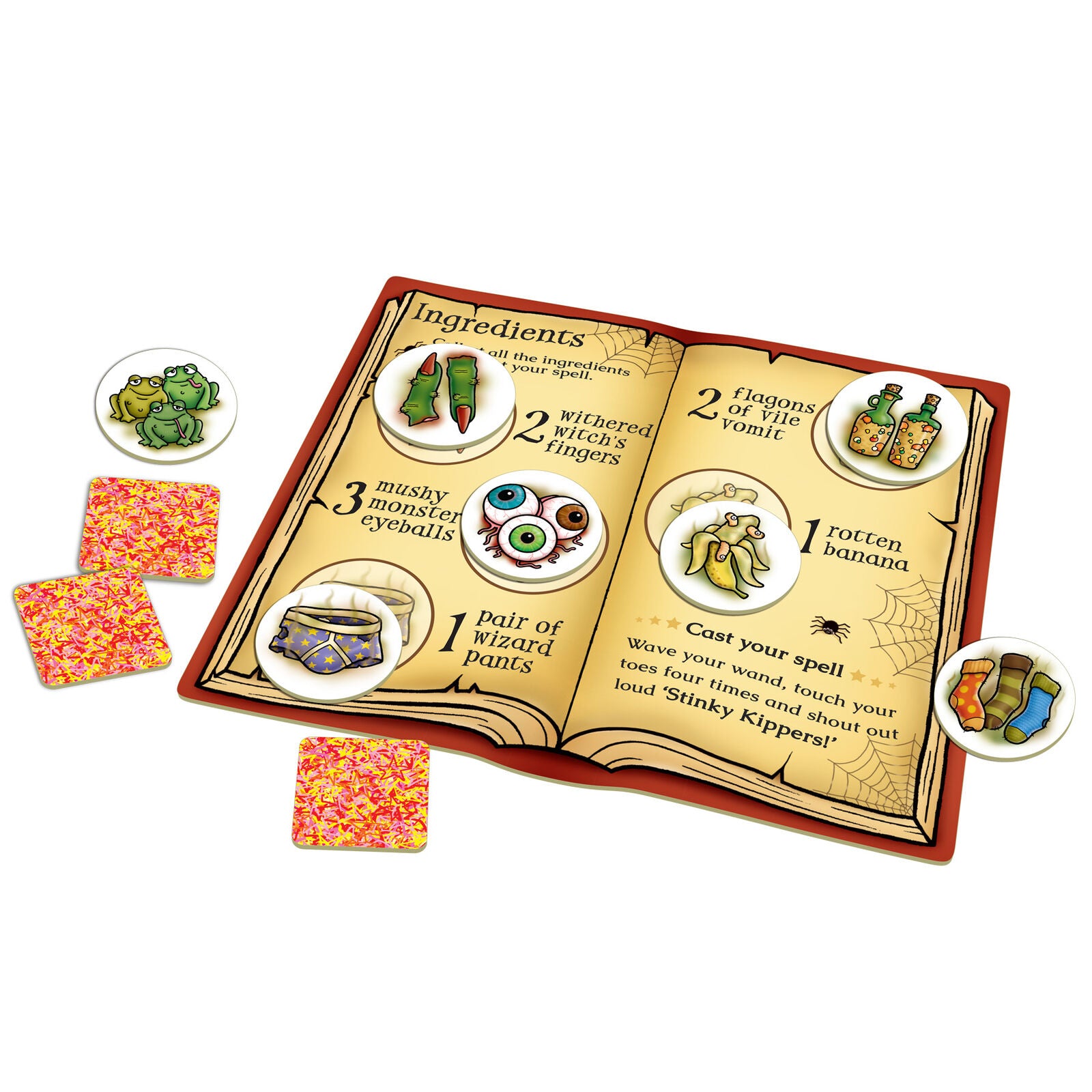 Orchard Toys 093 Magic Spelling Word Board Game Literacy Letters Children Age 5+