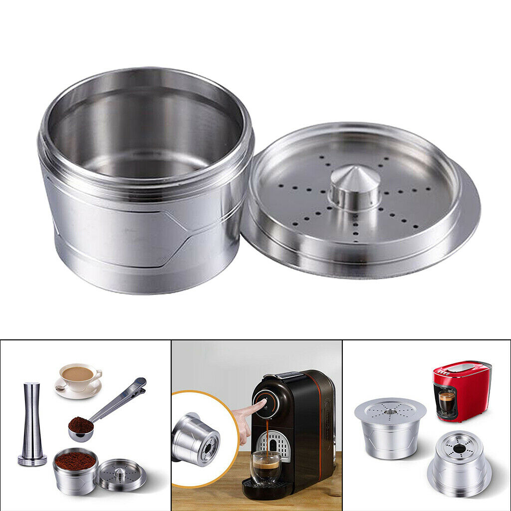 Stainless Steel Refillable Coffee Capsules Reusable Coffee Pod Cups