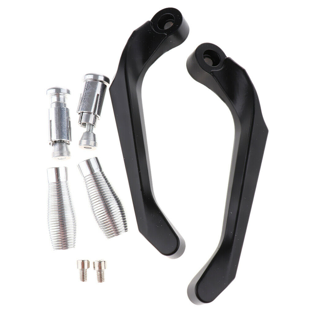 Aluminum Motorbike Brake Clutch Levers Protector Guard for Yamaha R3  White