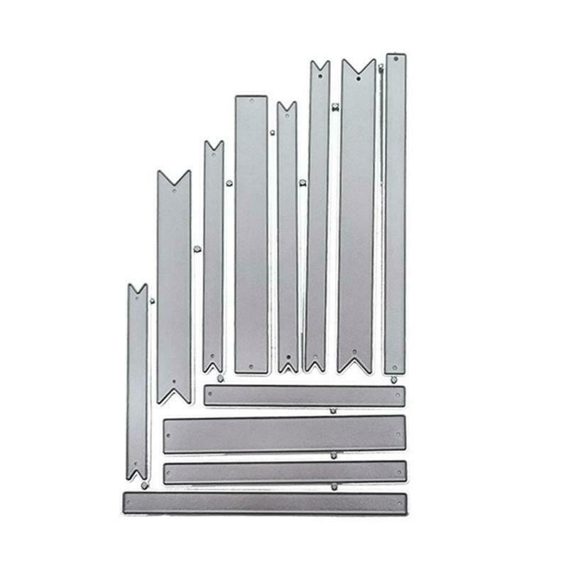 Strip Carbon Steel Cutting Dies DIY Scrapbooking Photo Album Embossing Paper