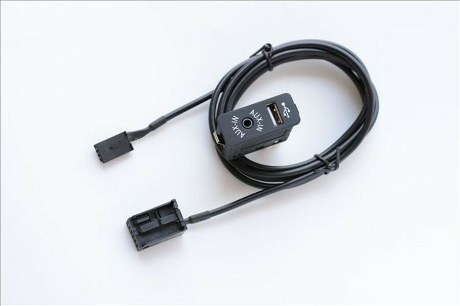 12 Pin  AUX USB Interface Port Panel For BMW E39 E53 X5 Z4 E85 E86 X3 E83