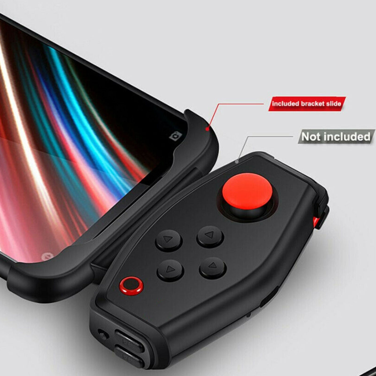 For ZTE Nubia Red Magic 5G Soft Gel Heat Dissipation Back Cover Case +PC Snap