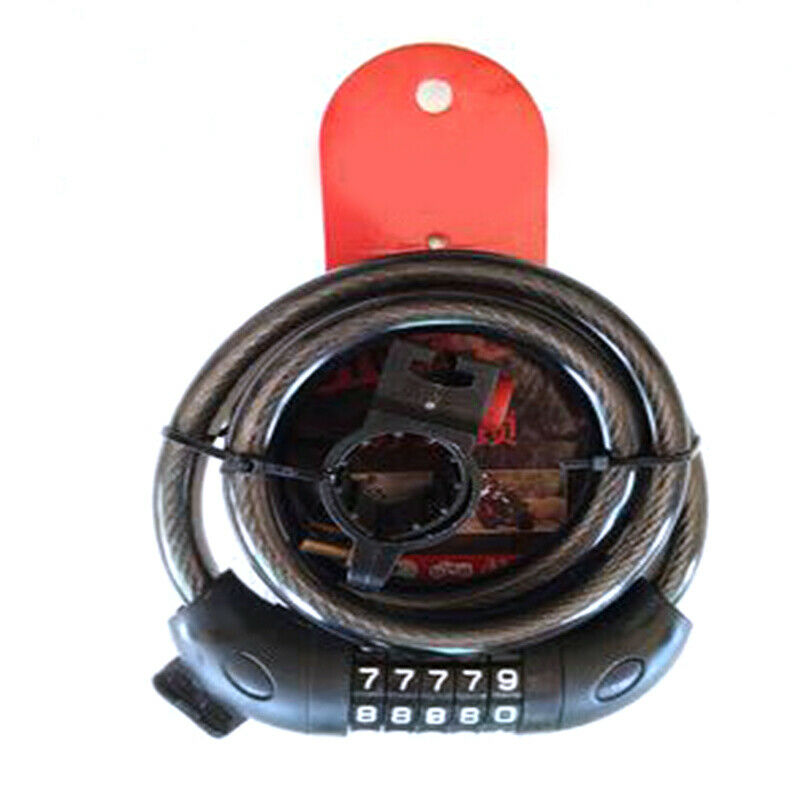 Bicycle Bike Anti-theft Lock Five-digit Password Lock Wire Soft Lock Anti-cut