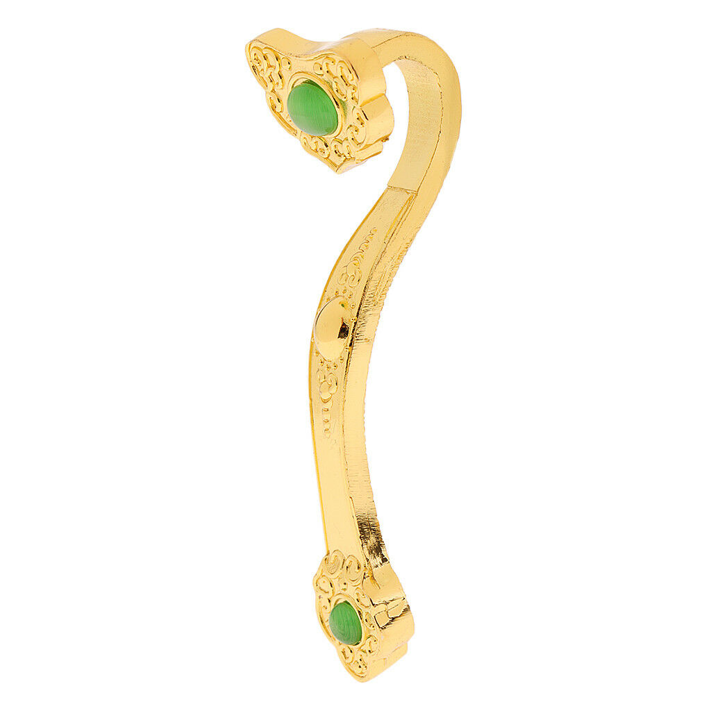 Chinese Golden Feng Shui Ruyi Scepter for Promotion Career Success Wealth